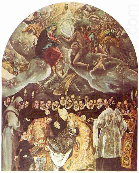 El Greco Begrabnis des Grafen von Orgaz china oil painting image
